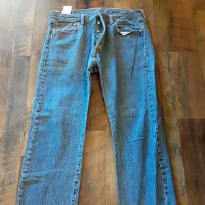 Levi's 501 blue jeans 36x32